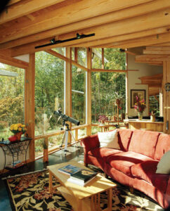 A Sociable, Passive Solar Home and Kitchen Image